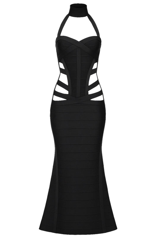 Bandage Gown - Black