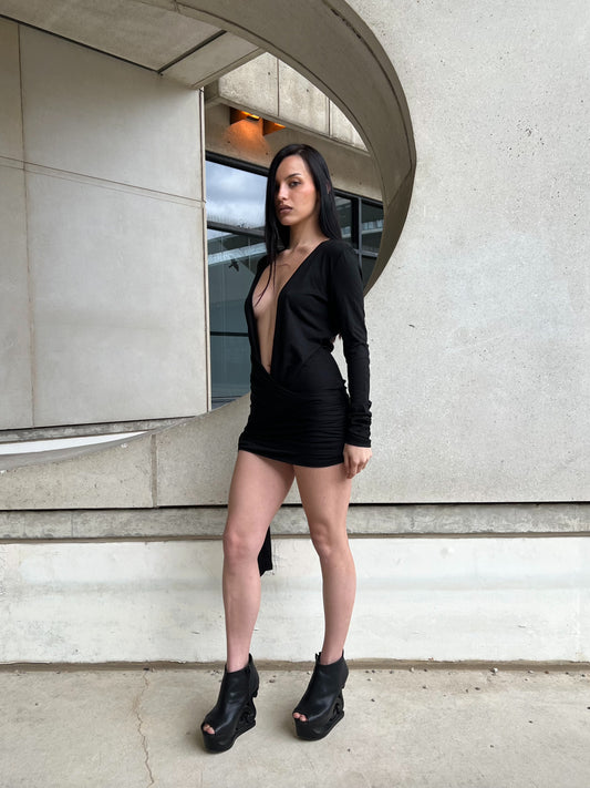 Psalm Dress - Black