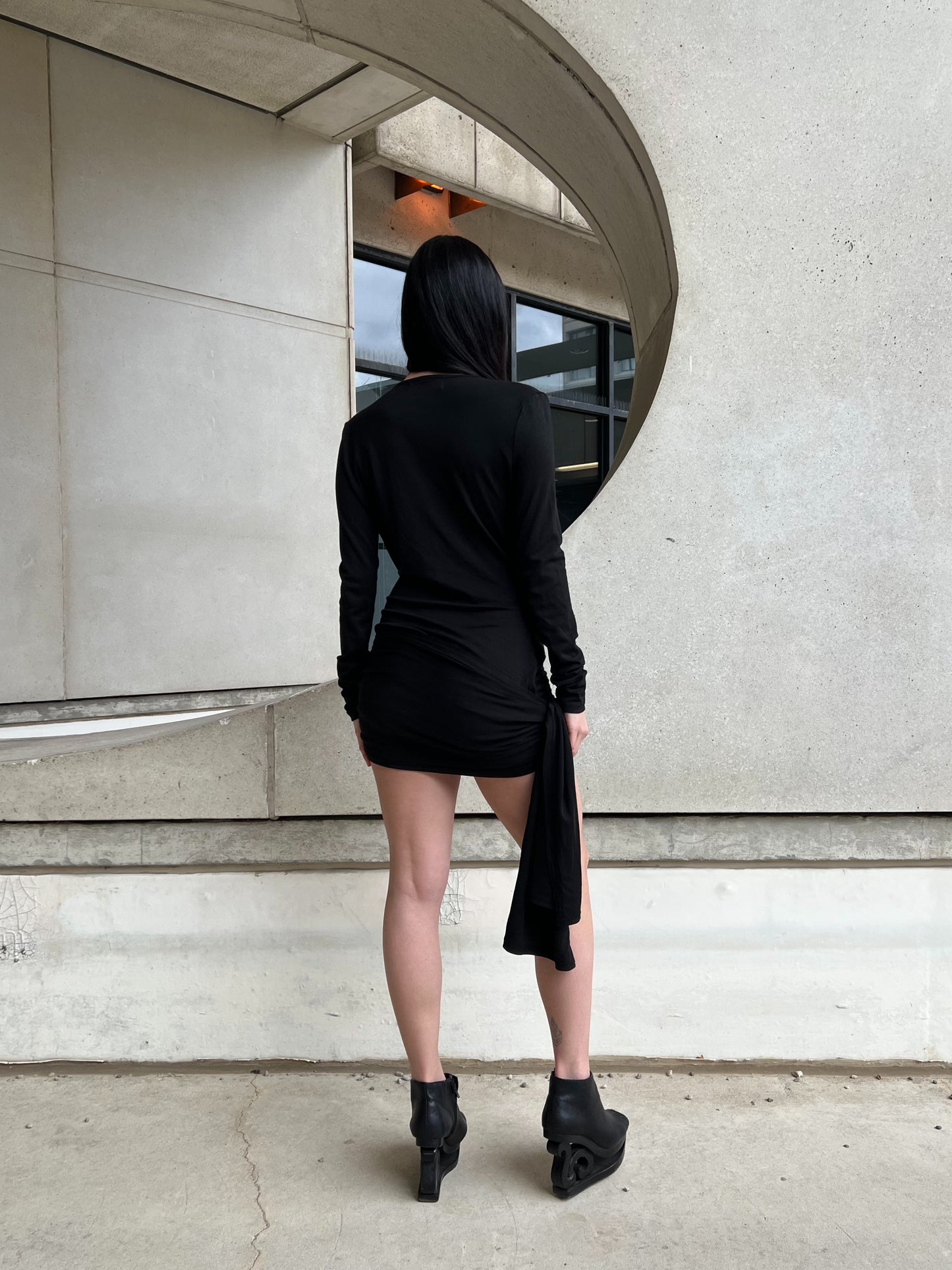 Psalm Dress - Black